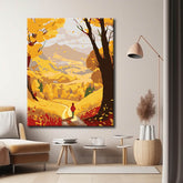 Painting by Numbers Golden Autumn